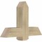 Ekena Millwork Eugene Rough Sawn Timber Gable Bracket, Douglas Fir, 36"W x 24"H x 6"D x 6"F, 16/12 Pitch GBW036X24X0606EUG00RDF - alternate 3